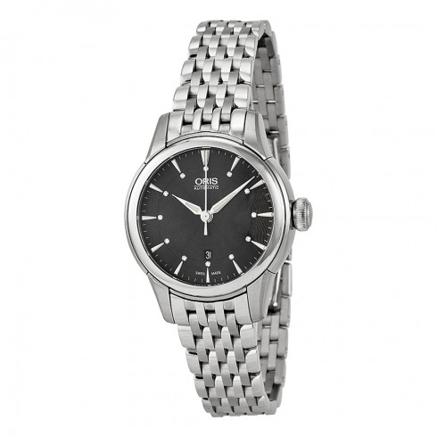 Oris Artelier Date Black Dial Stainless Steel Ladies Watch 01 561 7687 4094-07 8 14 77 watches