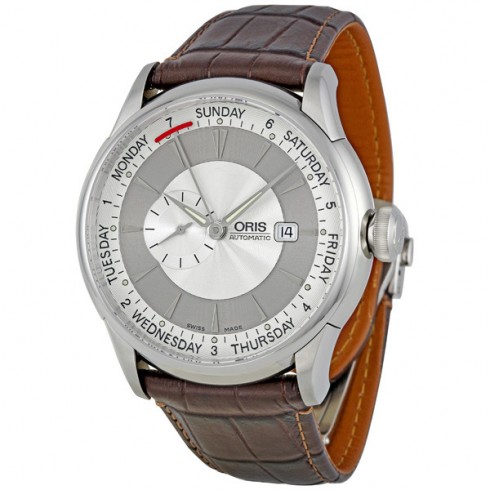 Oris Artelier Small Second Pointer Day Automatic Men's Watch 645-7596-4051LS watches