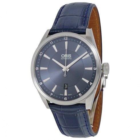 Oris Artix Automatic Blue Dial Leather Men's Watch 733-7642-4035LS watches