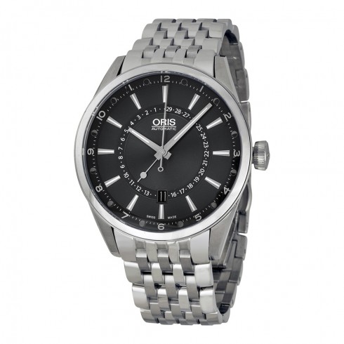 Oris Artix Automatic Black Dial Stainless Steel Men's Watch 761-7691-4085SET watches