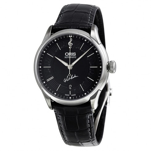 Oris Artix Chet Baker Limited Edition Automatic Black Dial Steel Men's Watch 7337591-4084LS watches
