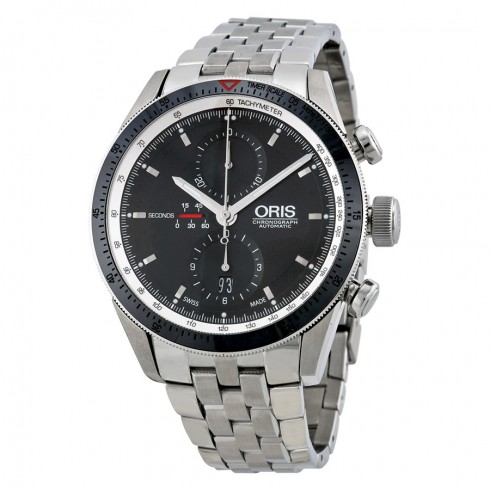 Oris Artix GT Chronograph Black Dial Stainless Steel Men's Watch 674-7661-4154MB watches