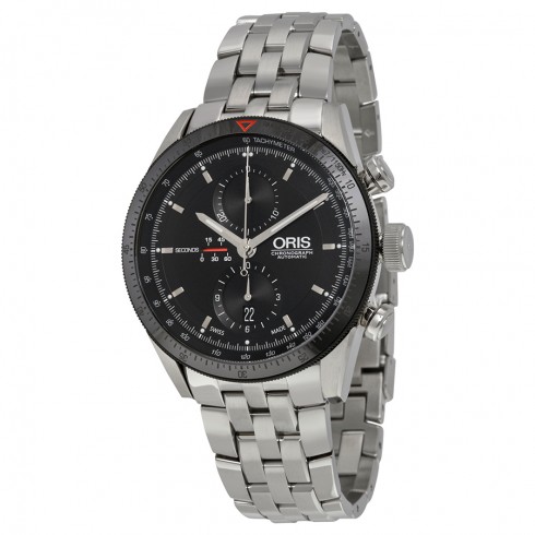 Oris Artix GT Chronograph Black Dial Stainless Steel Men's Watch 674-7661-4434MB watches
