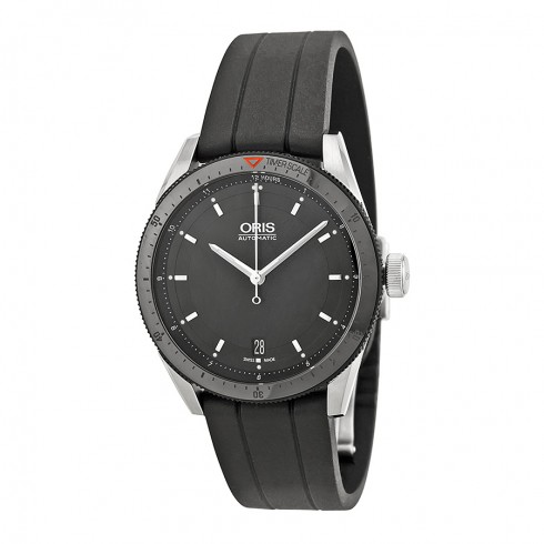 Oris Artix GT Date Black Dial Black Rubber Mid Size Watch 733-7671-4434RS watches