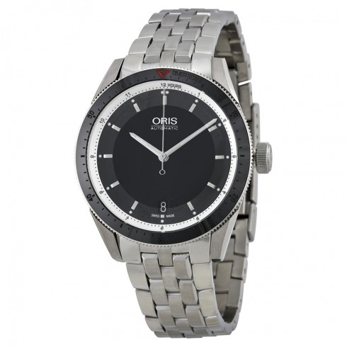 Oris Artix GT Date Black Dial Stainless Steel Mid Size Watch 01 733 7671 4154-07 8 18 85 watches
