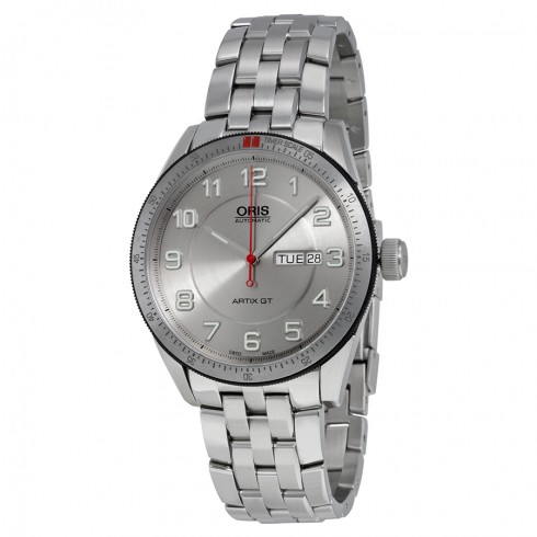 Oris Artix GT Silver Dial Stainless Steel Men's Watch 735-7662-4461MB watches