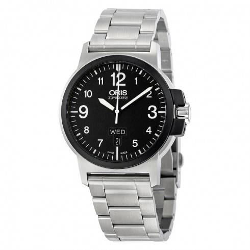 Oris BC3 Advanced Day Date Stainless Steel Bracelet Men's Watch 735-7641-4364MB watches
