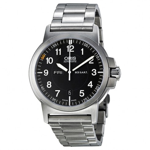 Oris BC3 Air Racing Silver Lake Edition Automatic Black Dial Men's Watch 735-7641-4184SET watches