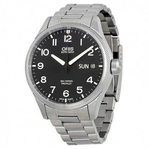 Oris Big Crown ProPilot Automatic Black Dial Stainless Steel Men's Watch 752-7698-4164MB watches