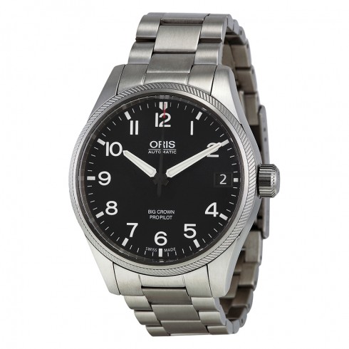 Oris Big Crown ProPilot Automatic Black Dial Stainless Steel Watch 751-7697-4164MB watches
