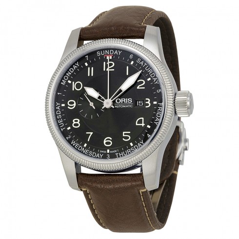 Oris Big Crown Small Second Pointer Day Automatic Black Dial Men's Watch 745-7629-4064LS watches