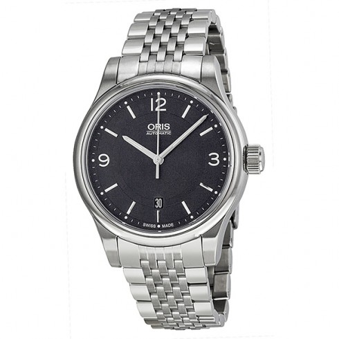Oris Clasic Date Black Dial Stainless Steel Men's Watch 01 733 7594 4034-07 8 20 61 watches