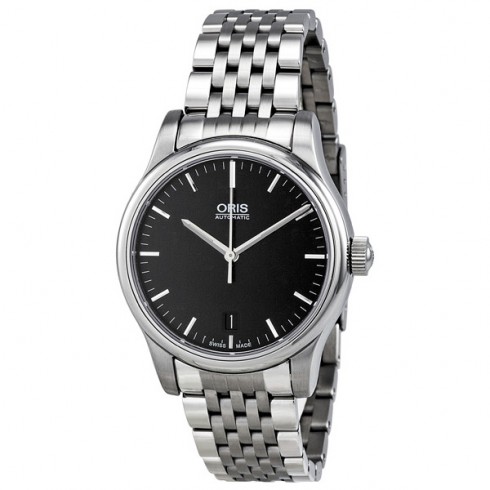 Oris Classic Date Black Dial Automatic Steel Men's Watch 733-7578-4054MB watches
