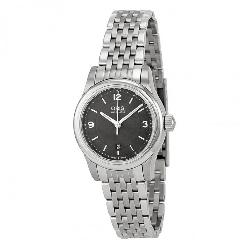 Oris Classic Date Black Dial Stainless Steel Ladies Watch 01 561 7650 4034-07 8 14 61 watches