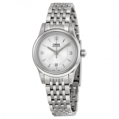 Oris Classic Date Silver Dial Stainless Steel Ladies Watch 01 561 7650 4031-07 8 14 61 watches