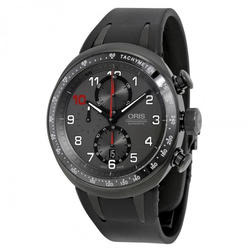Oris Darryl O Young Limited Edition Grey Dial Black Rubber Men's Watch 774-7611-7784SET watches