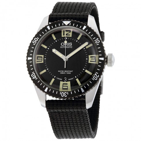 Replica Oris Divers Sixty-Five Black Dial Men's Watch 733-7707-4064BKFS Watch