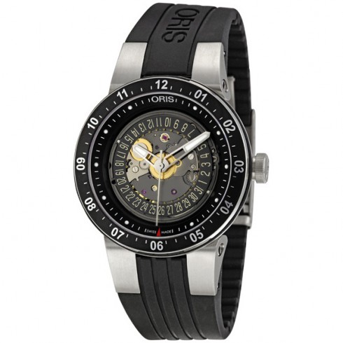 Oris Men's Williams F1 Team Skeleton Date Automatic Watch 733-7613-4114RS watches