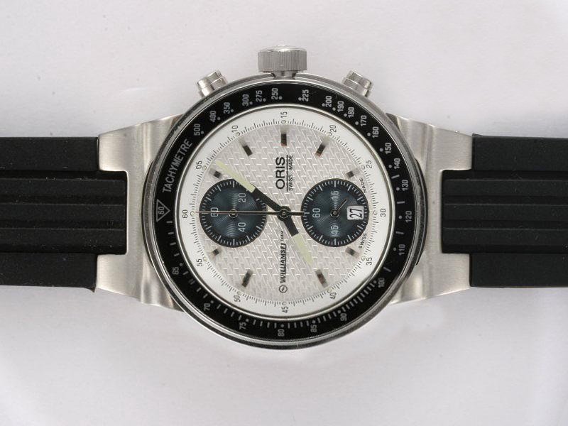Oris Motor Sport WilliamsF1 Team 677 7577 70 54 RS Round Stainless Steel Case Midsize Watch watches