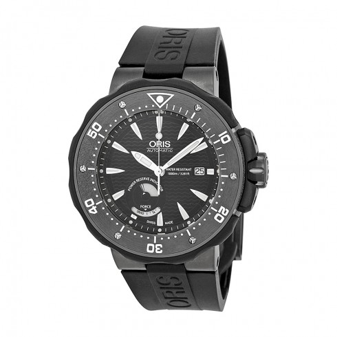 Oris ProDiver Hirondelle Limited Edition Black Dial Black Rubber Men's Watch 01 667 7645 7294-Set watches