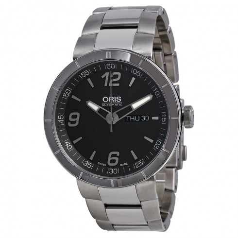 Oris TT1 Divers Grey Dial Automatic Men's Watch 735-7651-4163MB watches