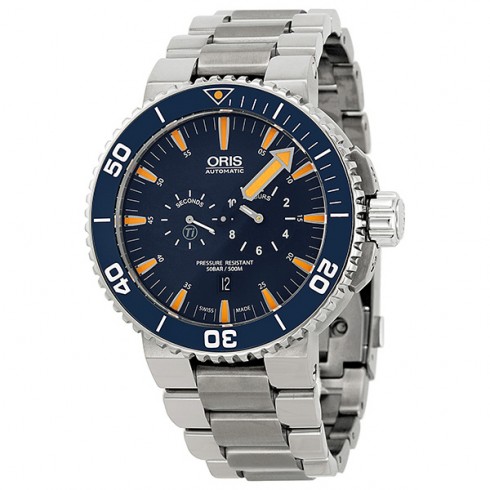 Oris Tubbataha Limited Edition Automatic Divers Titanium Men's Watch 749-7663-7185MB watches