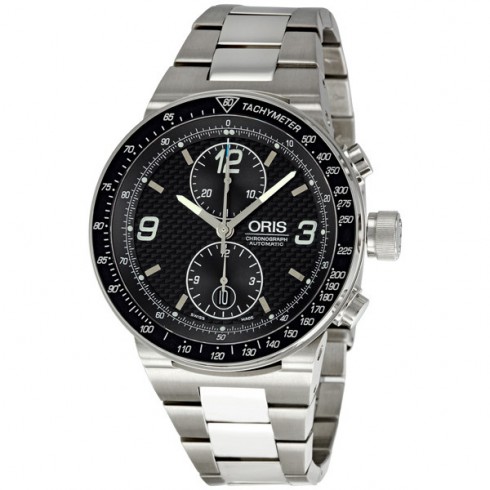 Oris Williams F1 Stainless Steel Carbon Fiber Men's Automatic Watch 673-7563-4184MB watches