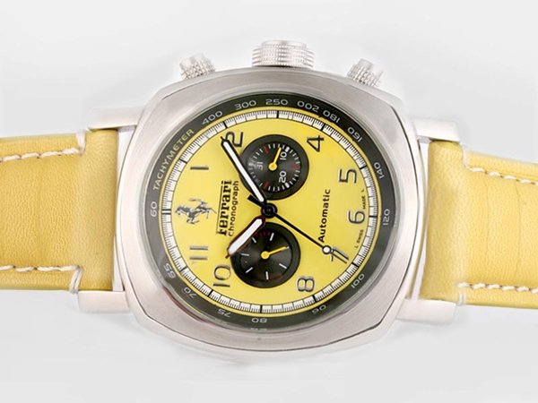 Panerai Ferrari Scuderia FER00011 Round Midsize Stainless Steel Case Watch watches