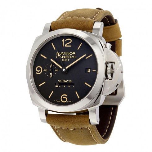 Panerai Luminor 1950 10 Days GMT Black Dial Men's Watch PAM00533 watches