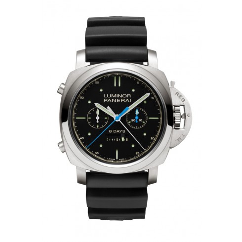 Replica Panerai Luminor 1950 Rattrapante 8 Days Black Dial Men's Watch 427 Watch