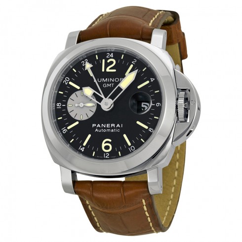 Replica Panerai Luminor GMT Black Dial Automatic GMT Men's Watch PAM00088 Watch