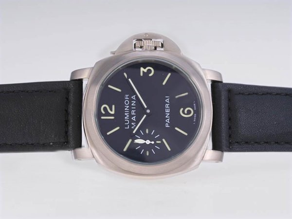 Panerai Luminor PAM 0005 Blue Dial Round Manual Winding Watch watches