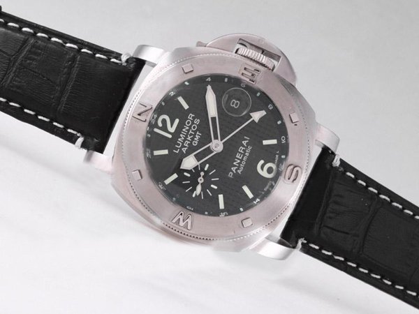 Panerai Luminor PAM 186H Midsize Stainless Steel Bezel Watch watches