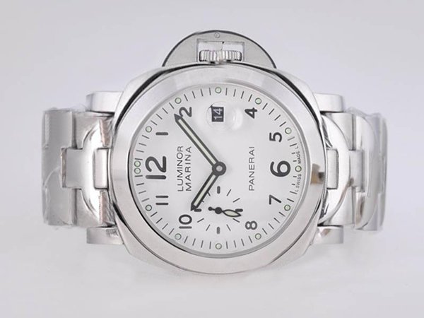 Panerai Luminor PAM00051 40mm Midsize Stainless Steel Case Watch watches