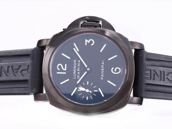 Panerai Luminor PAM00111 Mens Blue Rubber Strap PVD Bezel Watch watches