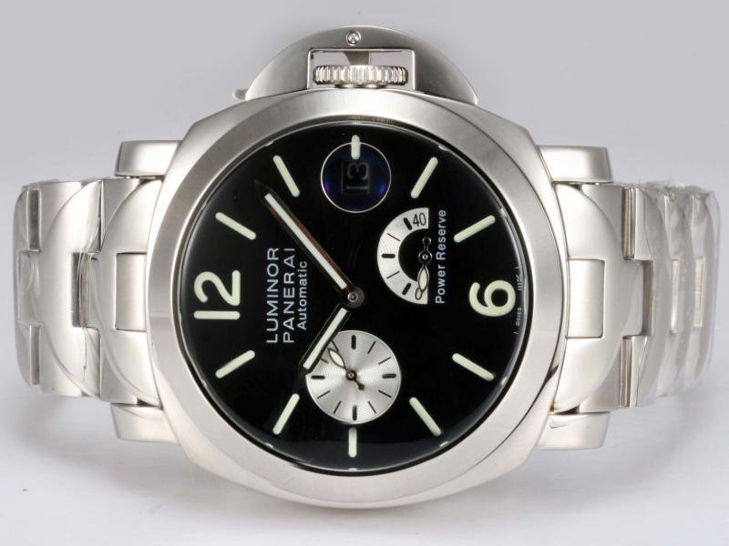 Panerai Luminor PAM00171 Stainless Steel Bezel Silver Stainless Steel Strap Watch watches