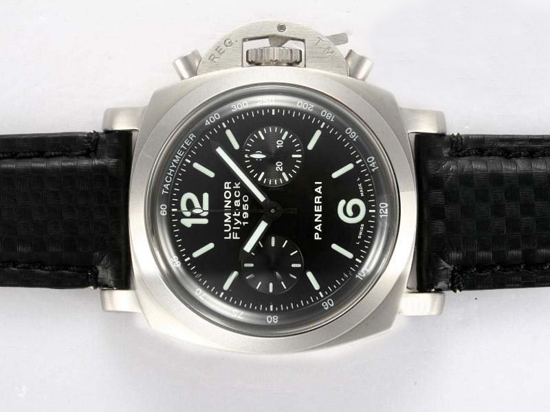 Panerai Luminor PAM00212 Black Dial Stainless Steel Case Round Watch watches