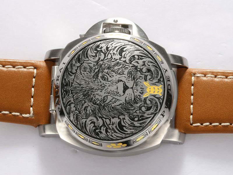 Panerai Luminor PAM00831 Midsize Stainless Steel Case Round Watch watches