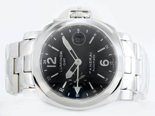 Panerai Luminor PAM088 Black Dial Stainless Steel Case 44mm Watch watches