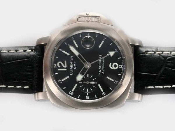 Panerai Luminor PAM088 Midsize Black Crocodile Leather Strap 44mm Watch watches