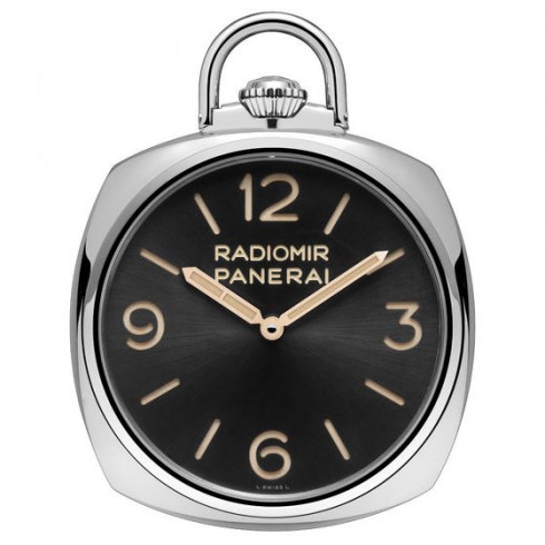 Panerai Pocket Watch 3 Days Oro Bianco Mechanical Black Pocket Watch PAM00529 watches