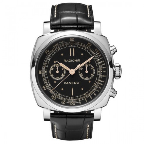 Panerai Radiomir 1940 Chronograph Black Dial Black Strap Men's Watch PAM00520 watches