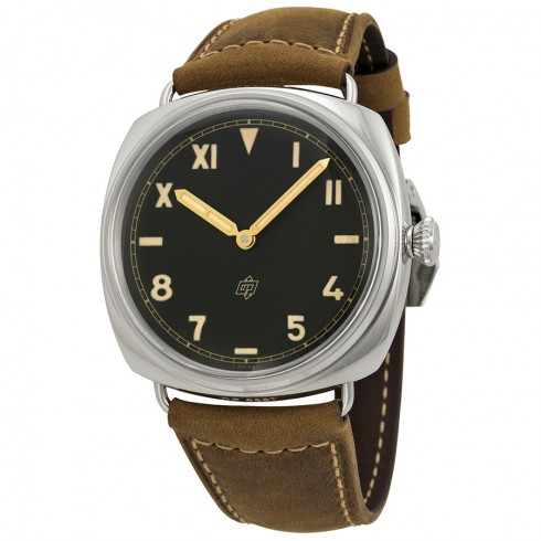 Panerai Radiomir California 3 Days Black Dial Light Brown Leather Men's Watch PAM00424 watches