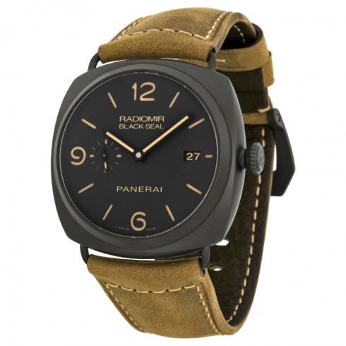 Panerai Radiomir Composite Black Seal 3 Days Automatic Men's Watch PAM00505 watches