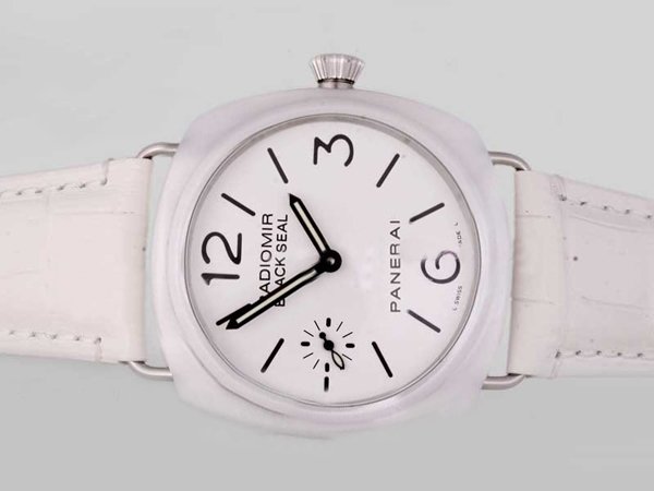 Panerai Radiomir PAM 00190 White Dial Stainless Steel Case Watch watches