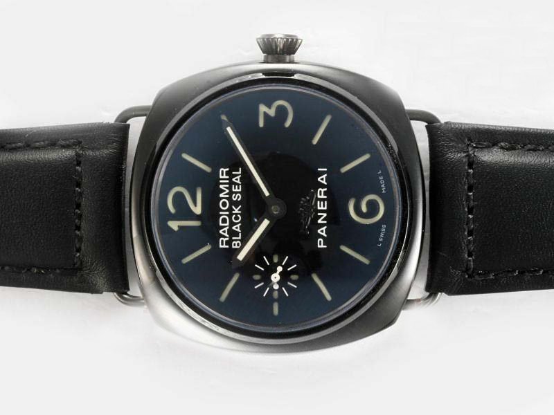 Panerai Radiomir PAM 292 Black Dial PVD Case PVD Bezel Watch watches