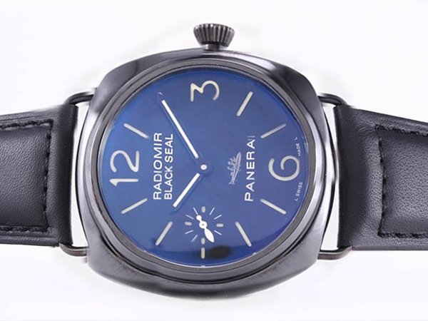Panerai Radiomir PAM 292 Stainless Steel Bezel Blue Dial Stainless Steel Case Watch watches