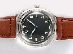 Panerai Radiomir PAM 376N Stainless Steel Case Black Dial Watch watches