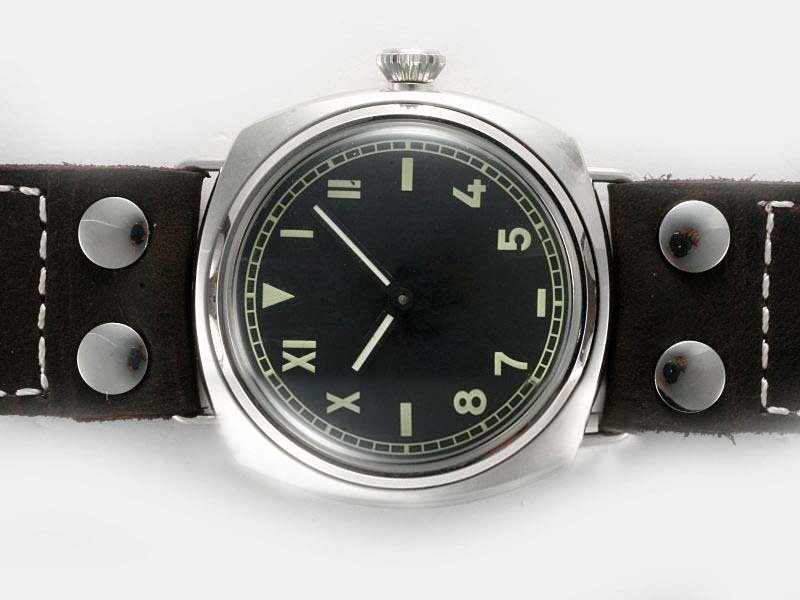 Panerai Radiomir PAM249 Stainless Steel Bezel Stainless Steel Case Black Dial Watch watches