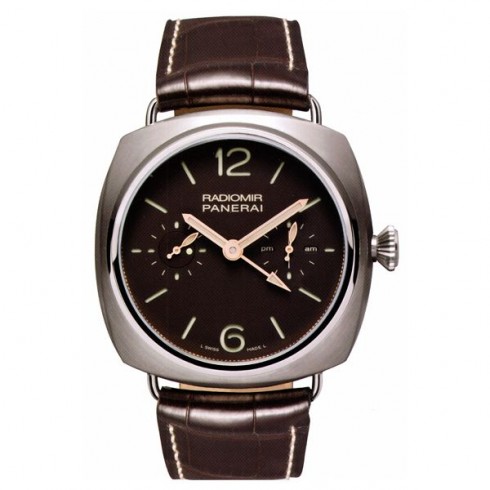 Panerai Radiomir Tourbillon GMT Titanio Manual Wind Titanium Men's Watch PAM00315 watches